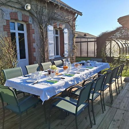Gite Familial Avec Piscine Chauffee A Lege - Fr-1-306-1296 Extérieur photo